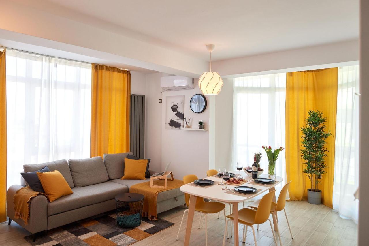Fineloft Sea View Apartment-Spa N Pools Beach Resort Năvodari المظهر الخارجي الصورة