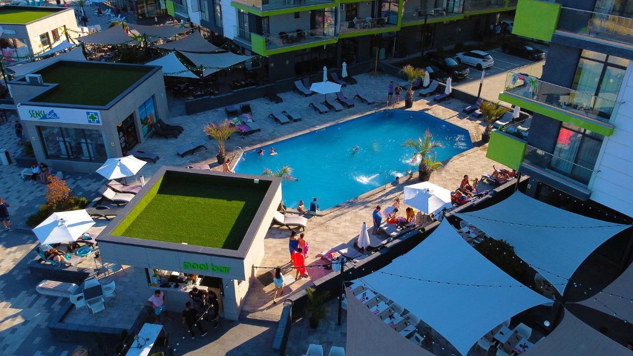 Fineloft Sea View Apartment-Spa N Pools Beach Resort Năvodari المظهر الخارجي الصورة