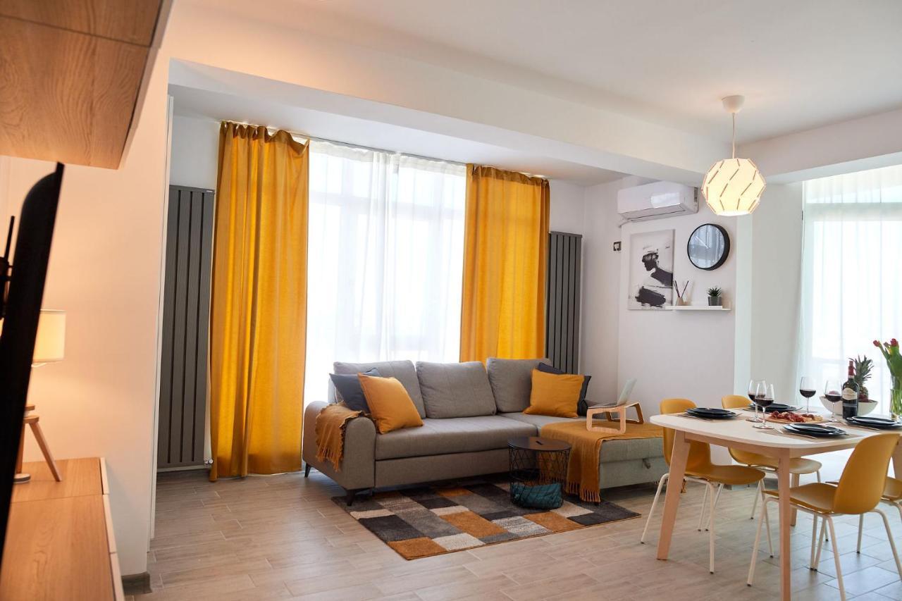 Fineloft Sea View Apartment-Spa N Pools Beach Resort Năvodari المظهر الخارجي الصورة