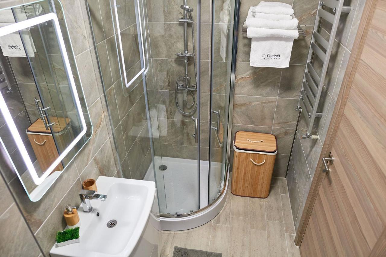 Fineloft Sea View Apartment-Spa N Pools Beach Resort Năvodari المظهر الخارجي الصورة