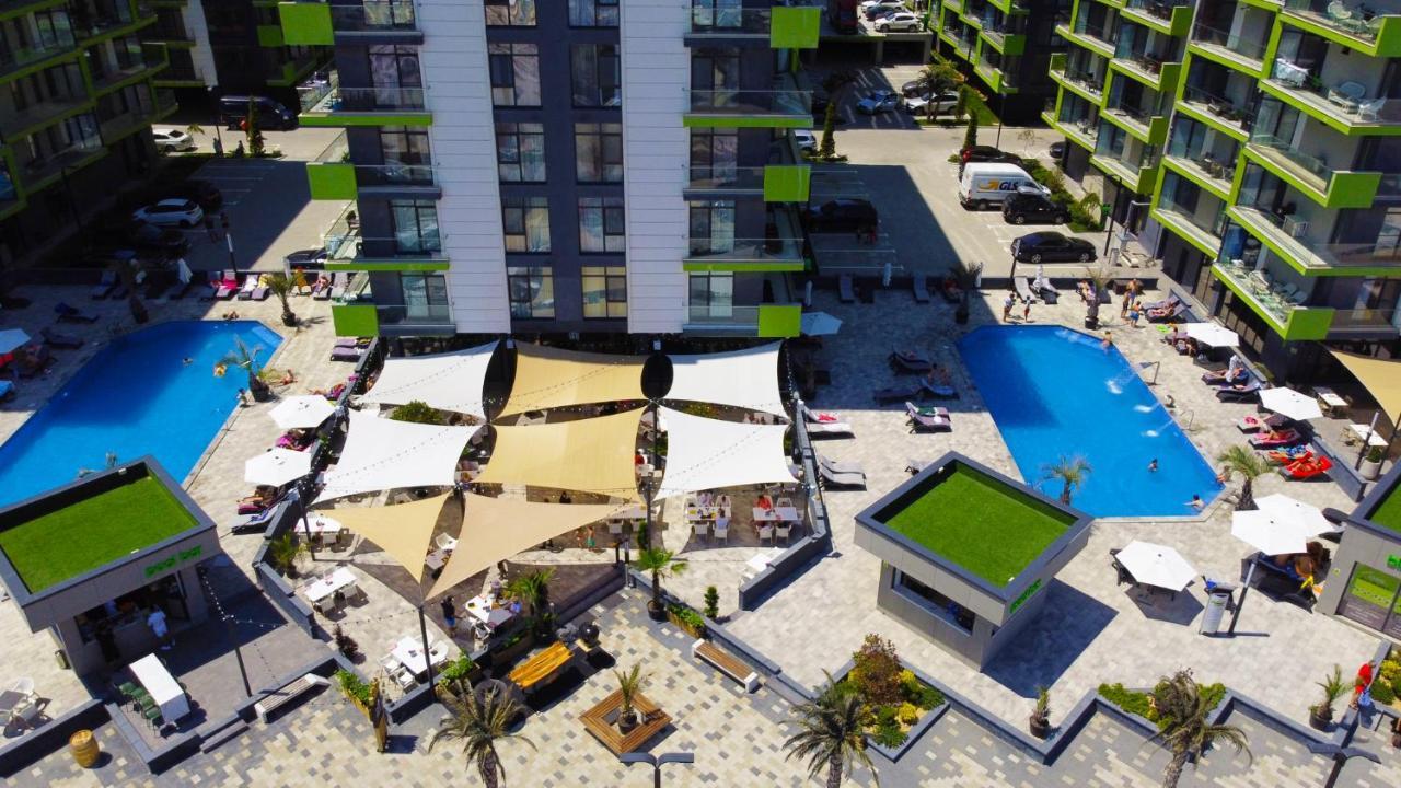 Fineloft Sea View Apartment-Spa N Pools Beach Resort Năvodari المظهر الخارجي الصورة